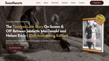 Sweethearts book – new website!