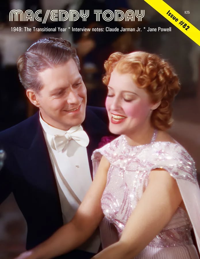 Mac/Eddy Today #82 released, new information about 1949